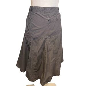 Athleta cotton casual A-line floral embroidered skirt size 4